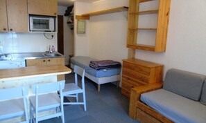 Living area - Studio for 3 People (Modane)