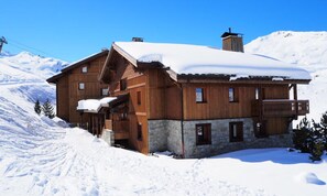 Exterior - Apartment in Sapiniere Near Ski Lifts (Les Belleville)