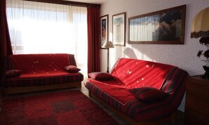 Living area - Studio 30m2 Route DU Signal Centre Station (Huez)