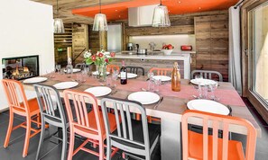 Dining - 4 Chalet, 14 Travelers, Hammam (La Clusaz)
