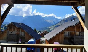 Property grounds - Apartment Sleeps 6, 100m From the ski Slopes, View of the Aiguilles D'arves (Saint-Jean-d'Arves)