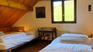 Bed sheets - Apartment in Saint Jean D'arves Near Slopes (Saint-Jean-d'Arves)