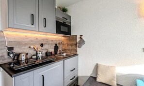Fridge, microwave, oven, coffee/tea maker - Studio for 3 People (Manigod)