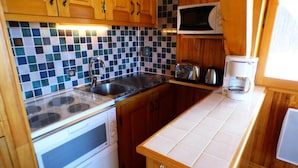 Private kitchen - 2-room Apartment in Les Saisies for 5 People (Hauteluce)