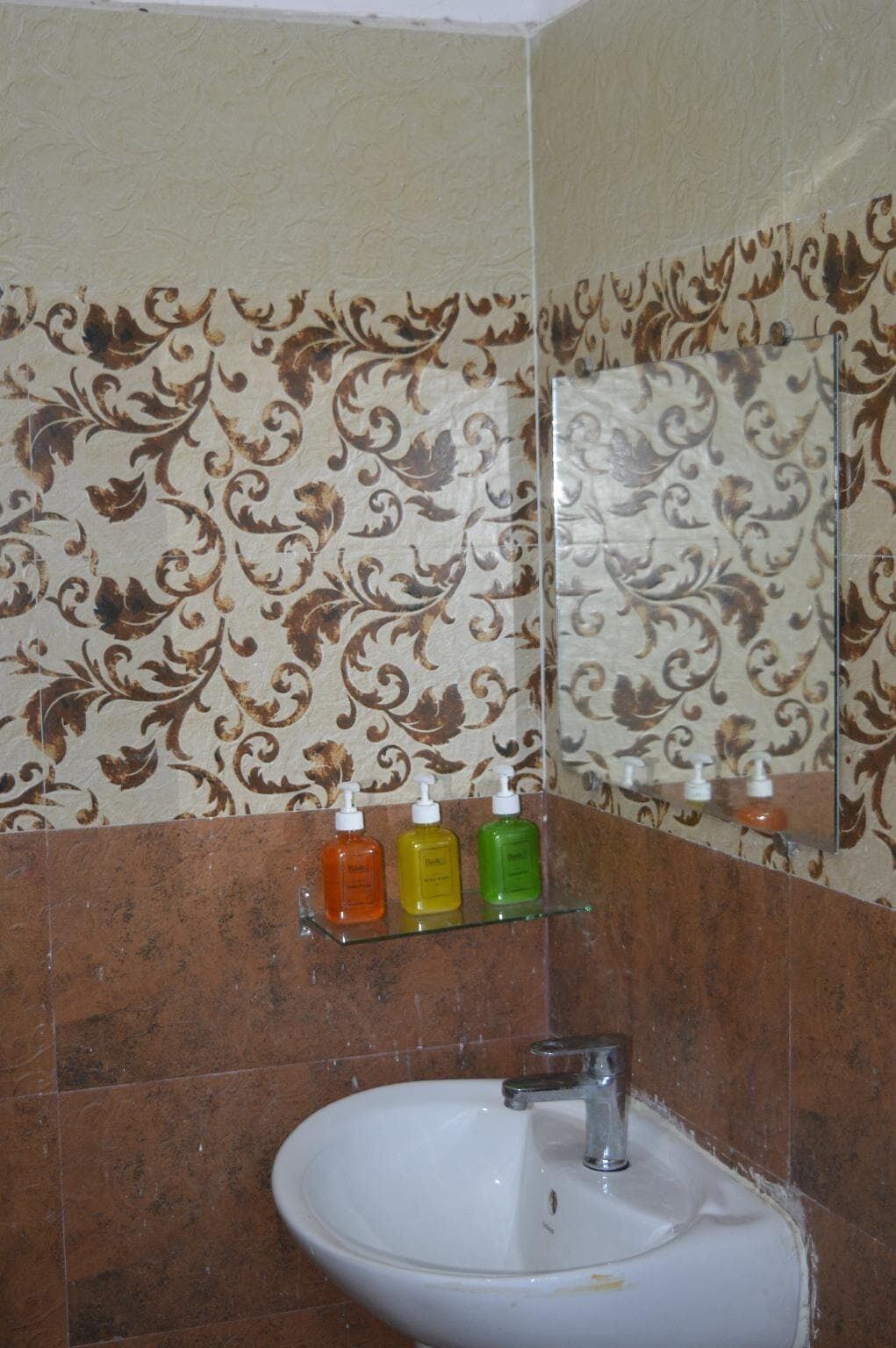 Standard Double Room, City View | Bathroom | Shower, hair dryer, towels, soap
