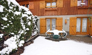 Outdoor dining - 3-room Duplex Apartment for 4 People, 3-star Rating, South-facing (Valloire)