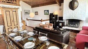 Dining - Apartment in Megeve Near Mont D'arbois (Megeve)