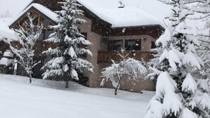 Exterior - 5-room Chalet for 10 People, 4 Stars, South-facing (Valloire)
