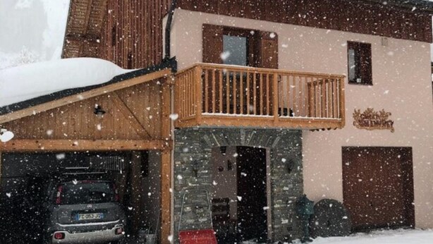 Exterior - 5-room Chalet for 10 People, 4 Stars, South-facing (Valloire)