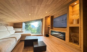 Fireplace - Nivalis Apartment - Les Gets (Les Gets)