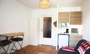 Living area - Nice Studio Center Station (Les Orres)
