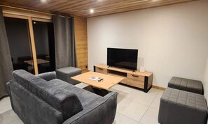 Living area - Apartment in Nant-robert Near Aravis (Le Grand-Bornand)