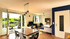 Living area - Houses & Villas for 10 People (Ault)