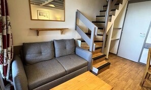 Living area - Apartment in Mottaret With Slope Access (Les Allues)