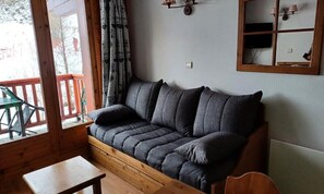 Living area - Apartment in Valloire Near Lutins Run (Valloire)