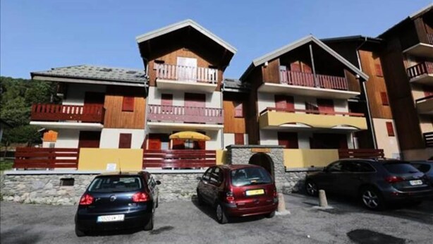 Exterior - 2-room Cabin Apartment for 4 People, South-facing (Valloire)