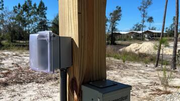 Enceinte de l’hébergement