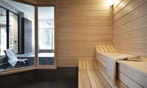 Sauna - Family Room for 4 People (Araches-la-Frasse)