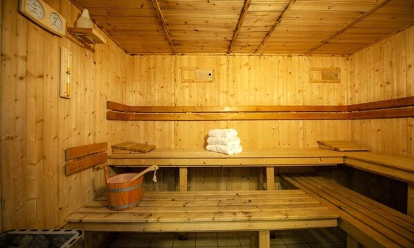 Sauna - 4-room Duplex Chalet for 8 People (Saint-François-Longchamp)