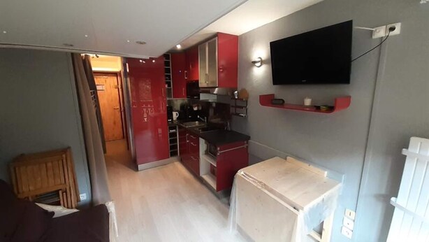 Interior - Apartment in Valfrejus Near Ski Lift (Modane)