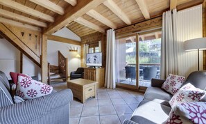 Living area - Duplex Apartment 90 m2 5 Rooms - 9 People (Tignes)