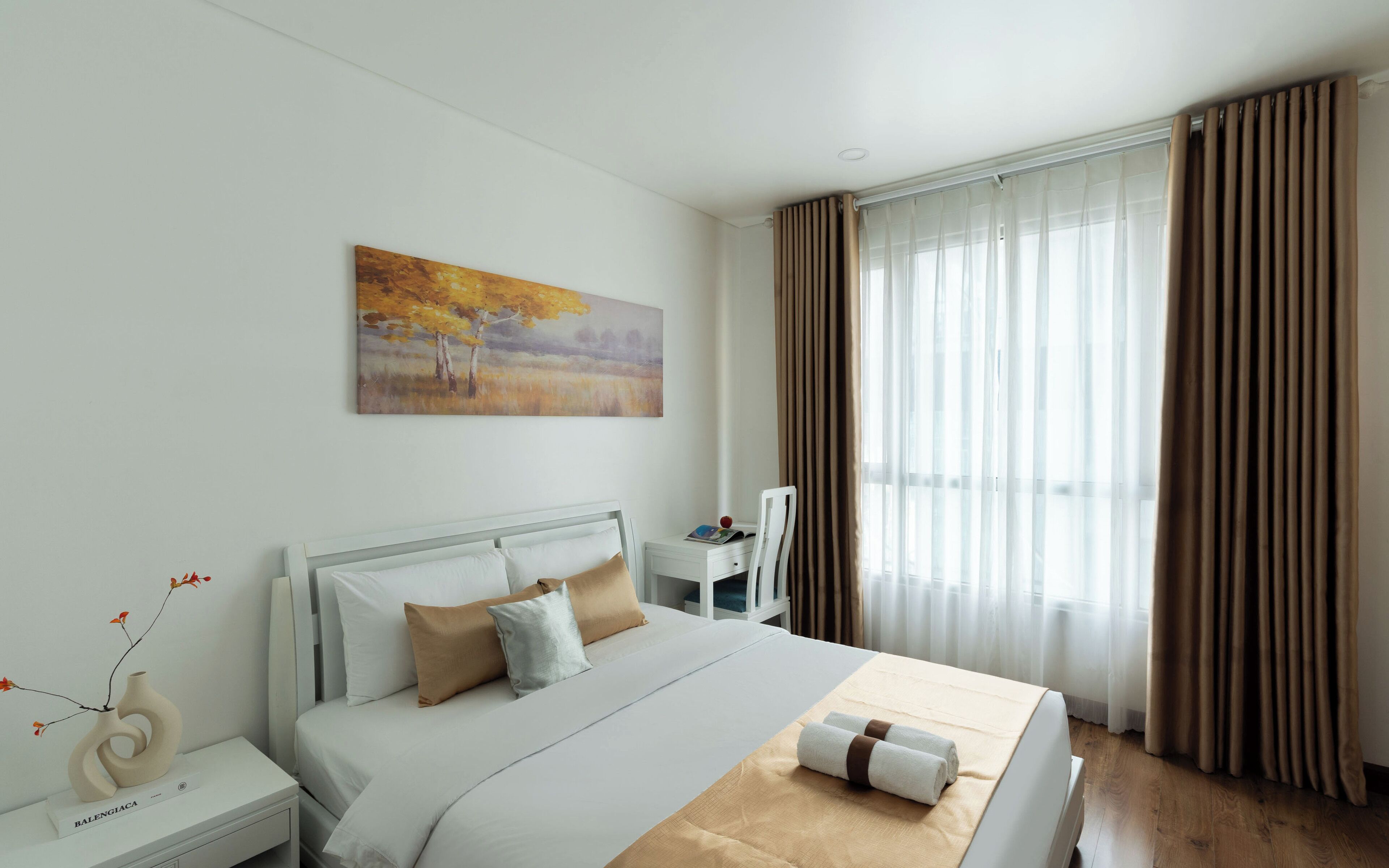 Presidential Suite, 2 Bedrooms, Club Lounge Access, City View | Egyptian cotton sheets, premium bedding, down comforters