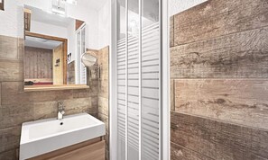 Bathroom - Apartment in Les Carroz Near Ski Slopes (Araches-la-Frasse)