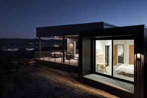 Terrace/patio - The Reserve: Heated Pool • Spa • Fire Pit • Views • Near Joshua Tree NP (Yucca Valley)