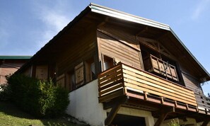 Exterior - Semi-detached Chalet in an Exceptional Setting Next to the Slopes (Notre-Dame-de-Bellecombe)