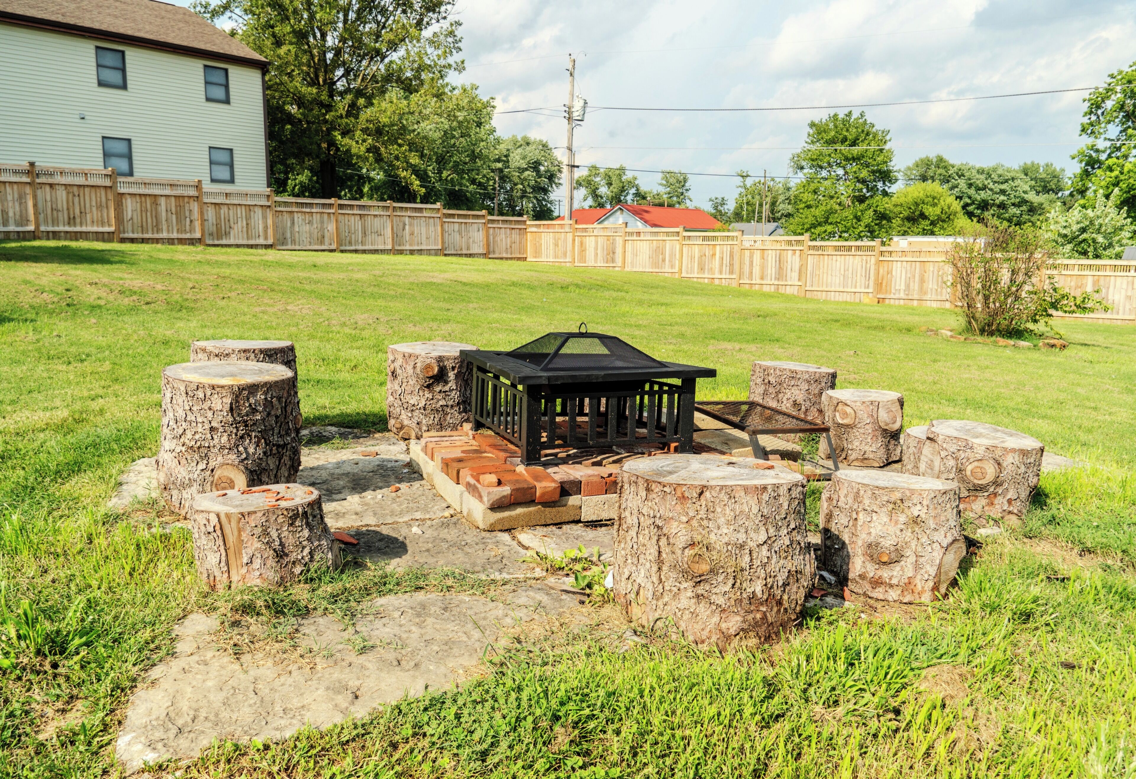 Enceinte de l’hébergement