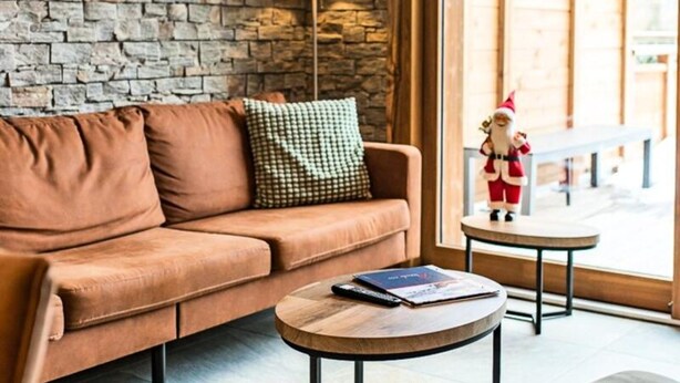 Living area - Luxury Apartment With a Large Terrace in the Heart of the Village - Sleeps 6 (Saint-Sorlin-d'Arves)