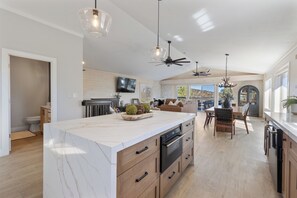 Interior - Four Bears Cabin, 2025 remodel. Rustic & Modern. (Alton)