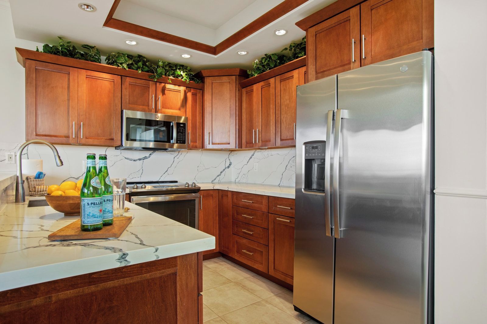 Bright, polished, and packed with charm, this kitchen is ready for anything from beachside snacks to full feasts    KGV-17V3