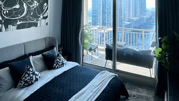 1 bedroom, iron/ironing board, internet, bed sheets