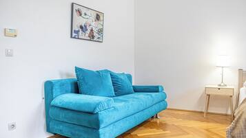 Basic-Apartment | Bügeleisen/Bügelbrett, kostenloses WLAN