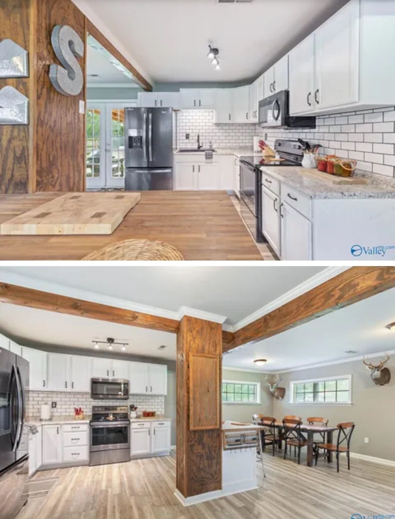 Microondas, horno, parrilla de estufa y lavavajillas 