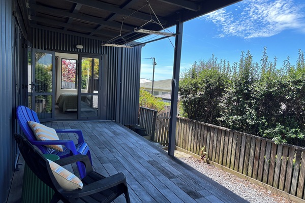 View from the front deck