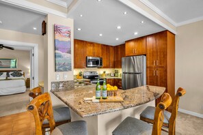 Microwave, oven, dishwasher, coffee/tea maker - Kapalua Golf Villas | 3 Free Cars | KBM Resorts | Large Bedrooms | 3 Units, 6 Bedrooms | ML-2228 (Lahaina)