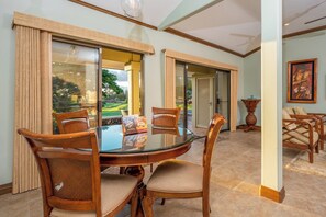 Dining - Kapalua Golf Villas | 3 Free Rental Cars | KBM Resorts | 3 Units, 4 Bedrooms | ML-2249 (Lahaina)