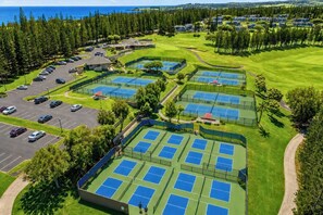 Sports court - Kapalua Golf Villas | Large Bedrooms | KBM Resorts | 3 Units, 3 Bedrooms | ML-2258 (Lahaina)