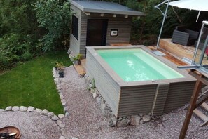 Terrace/patio - Holiday home in Hornberg with swimming pool (Hornberg)