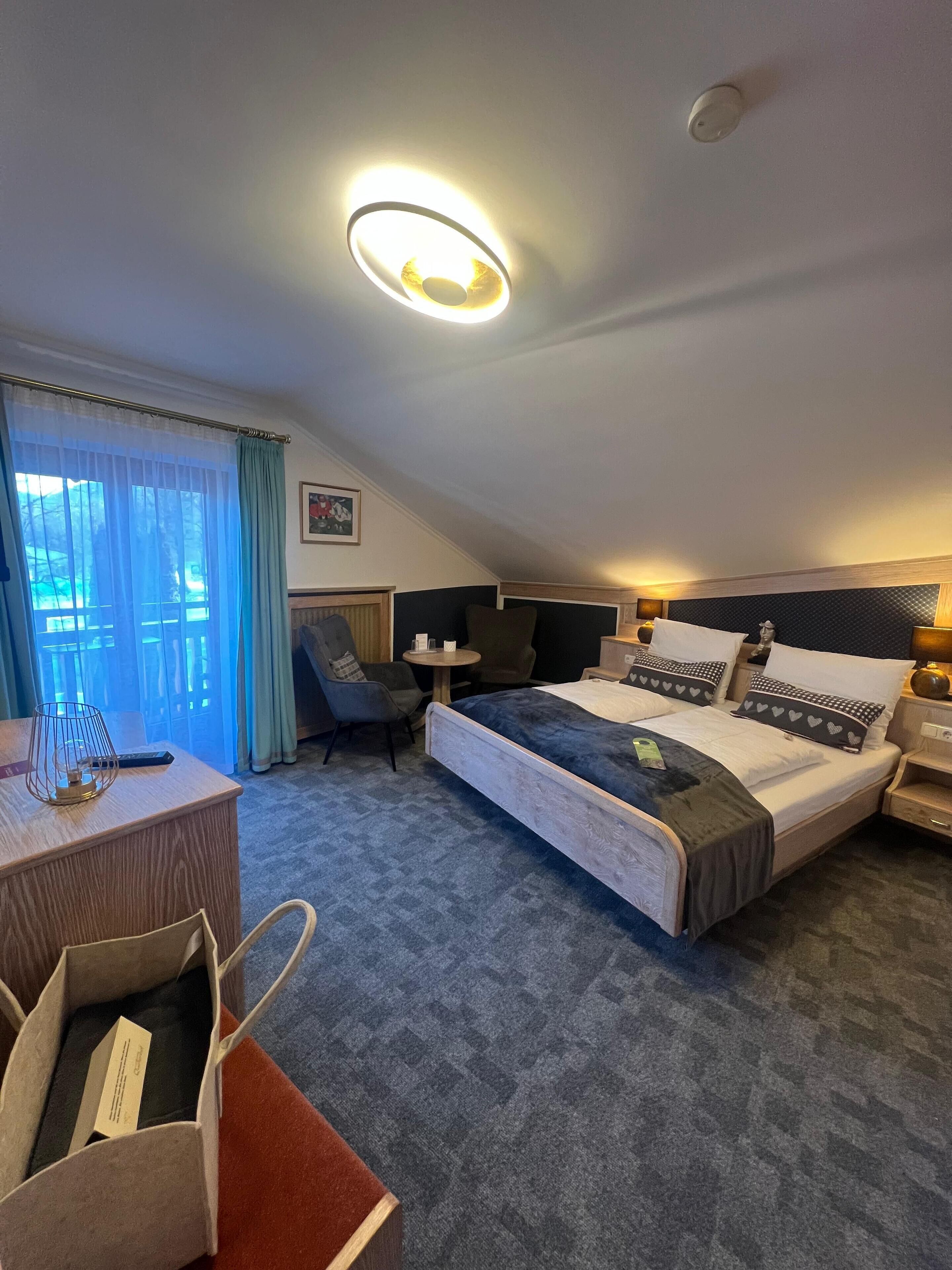 Comfort Double Room, Balcony, Garden View