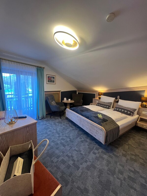 Comfort Double Room, Balcony, Garden View