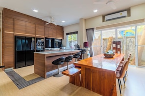 Private kitchen - Modern 10BR ZipLine 3 Pools  V256 (Rawai)