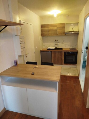 Small modern air-conditioned cocoon