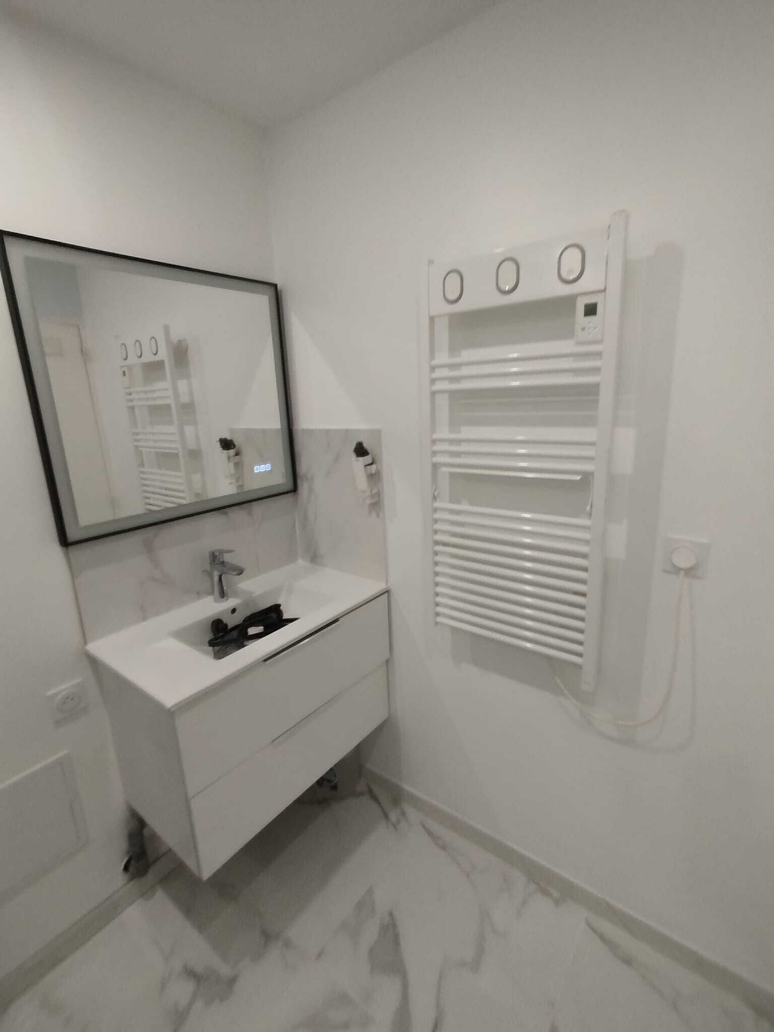 Towels, soap, toilet paper