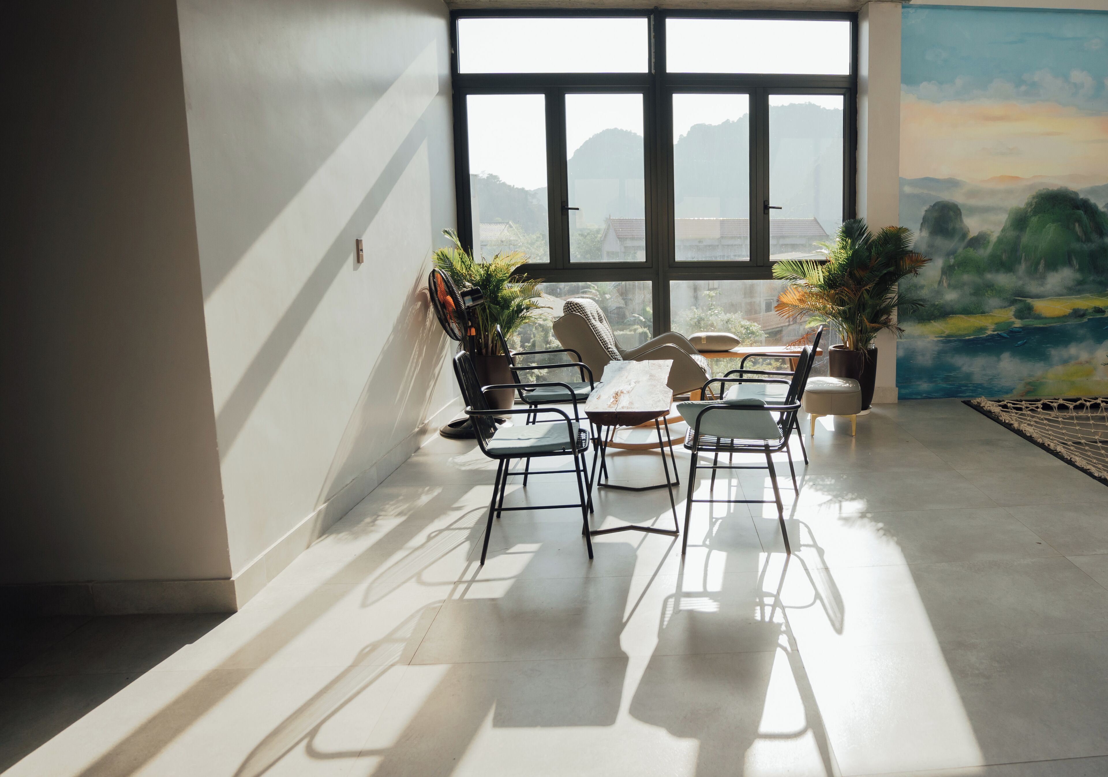 Área de sala de estar