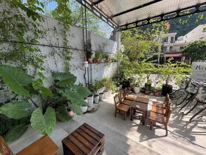 Façade de l’hébergement