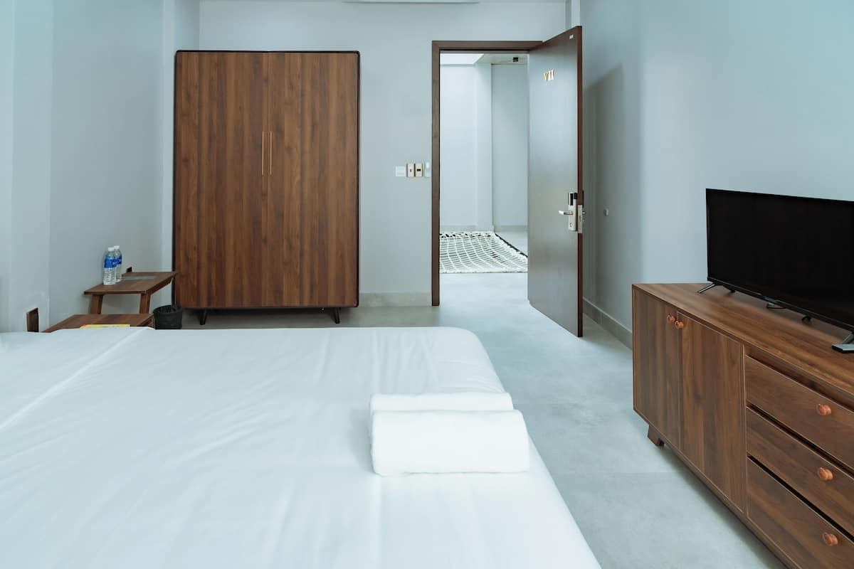 Superior-Doppelzimmer, 1 King-Bett, Badewanne | Verdunkelungsvorhänge, schallisolierte Zimmer, Bügeleisen/Bügelbrett
