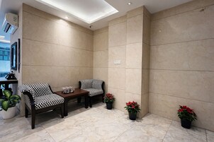 Sala de estar en el lobby